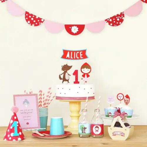 Kit Festa - Chapeuzinho Vermelho - Aniversário Infantil