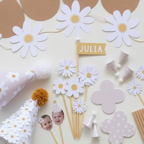 Kit Festa Margaridas Boho