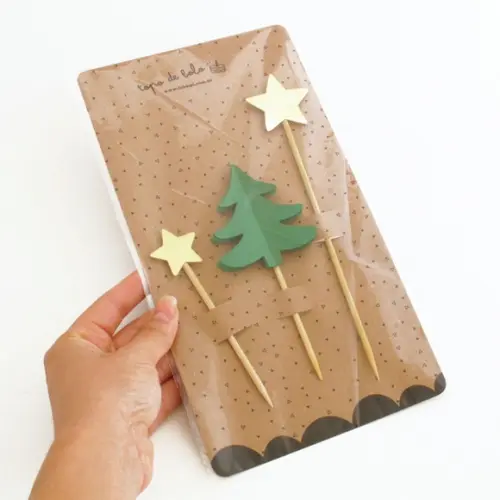 Mini Topo de Natal - Aniversário, Mesversário, Ceias