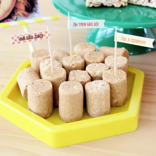 Mini Toppers Bandeirinhas Festa Junina (24 Un)