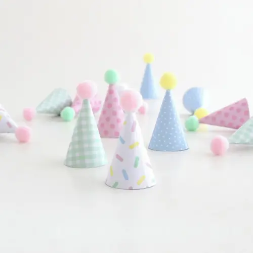 Miniatura Chapeuzinhos Candy Colors (12 Un.)