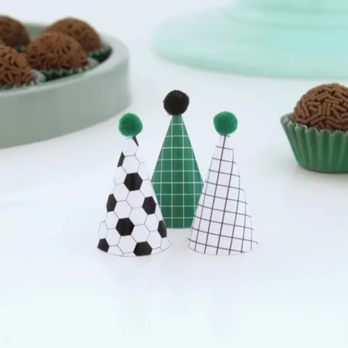 Miniatura Chapeuzinhos Futebol (12 Un.)