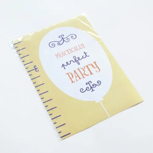 Pôster Mary Poppins - Practicaly Perfect Party A4