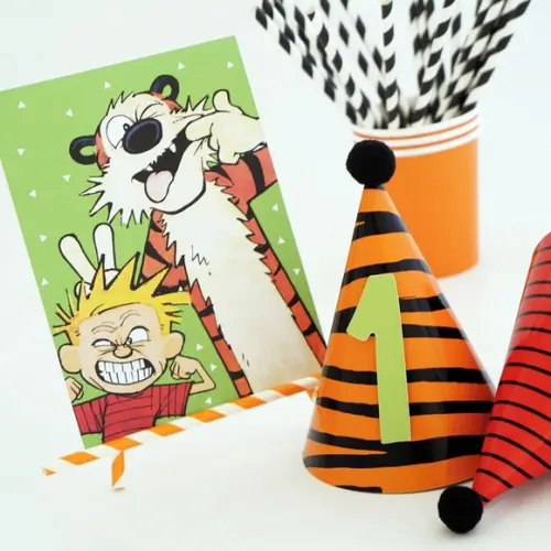 Quadrinho de Mesa - Calvin And Hobbes