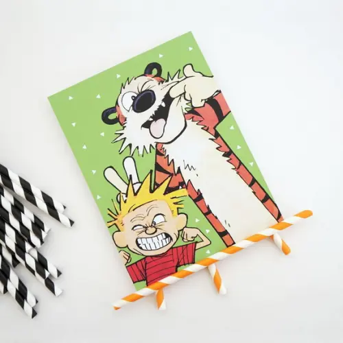 Quadrinho de Mesa - Calvin And Hobbes