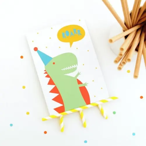 Quadrinho de Mesa - Dinossauro T-rex