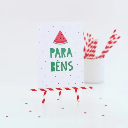 Quadrinho de Mesa - Melancia