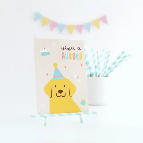 Quadrinho Golden Retriever
