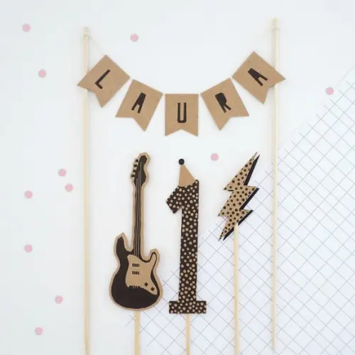 Topo de Bolo - Festa Rock