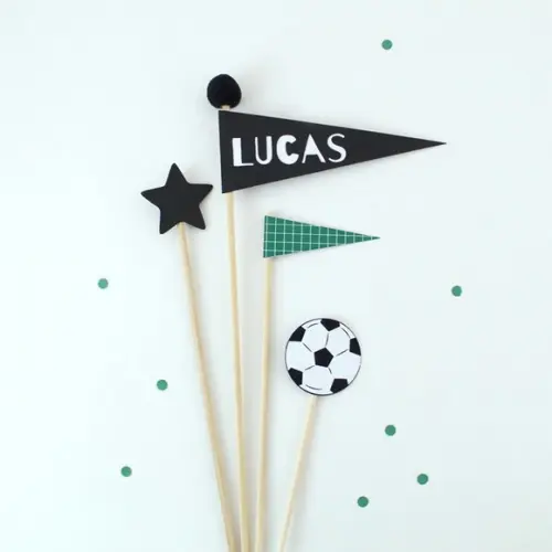 Topo de Bolo Tema Futebol