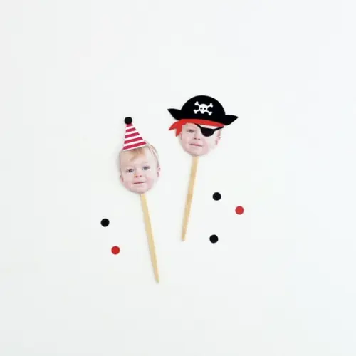 Topper Rostinho - Piratas (12 Un)