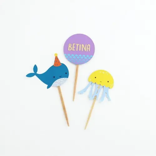 Toppers Fundo do Mar (12un)