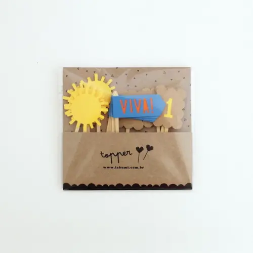 Toppers Volta ao Sol (12un)