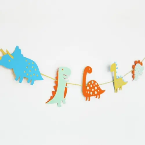 Varal Decorativo - Dinossauros