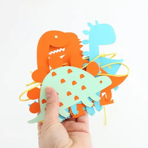 Varal Decorativo - Dinossauros