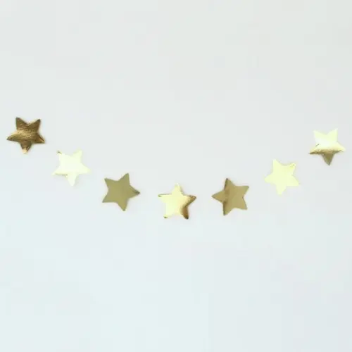 Varal Estrelinhas Douradas