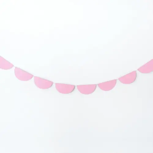 Varal Meia Lua Rosa Morango