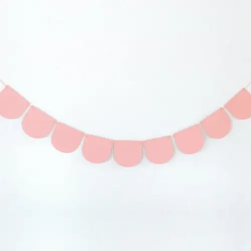 Varal Meia Lua Rosa Salmon