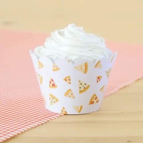 Wrapper Cupcake - Festa Pizzaria (12 Un.)