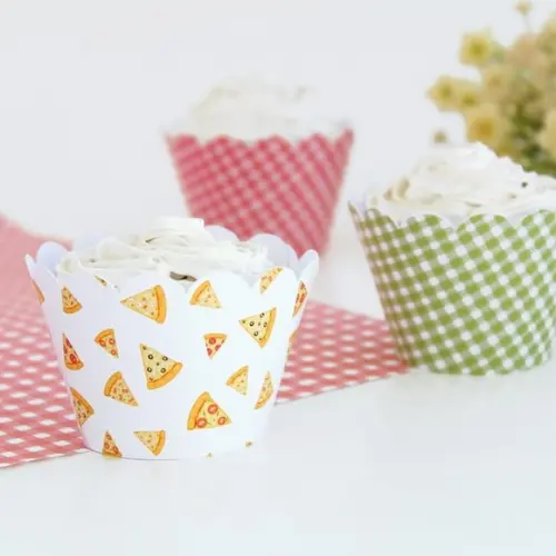 Wrapper Cupcake - Festa Pizzaria (12 Un.)