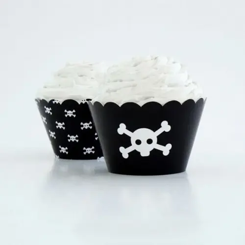 Wrapper Cupcake - Festa Piratas (12un)
