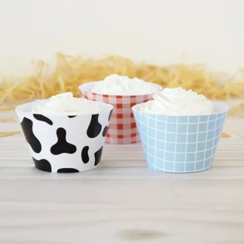 Wrapper para Cupcake - Festa Fazendinha (12un)
