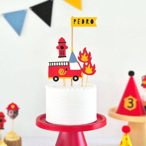 Kit Festa tema Bombeiros para Decorar