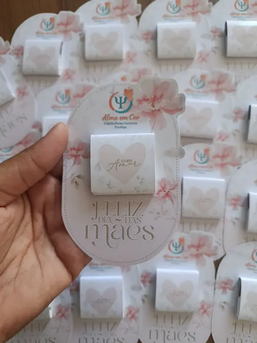 Card com chocolate LaCreme Cacau Show 5g