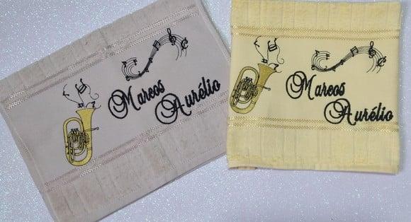 Toalha Personalizada Musical