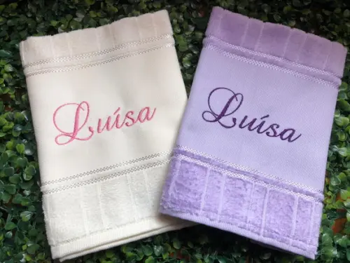 Toalha Personalizada com Nome