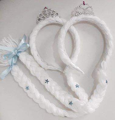 Tiara Trança da Elsa Frozen