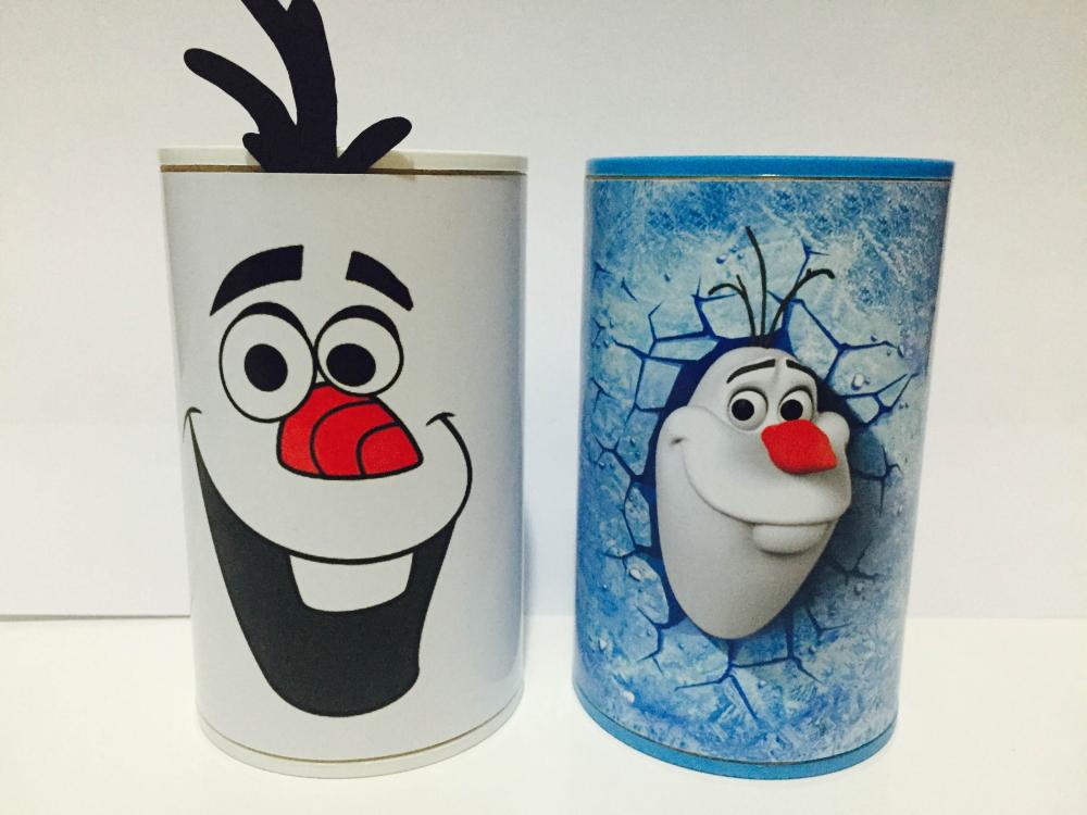 Cofrinho Olaf Frozen