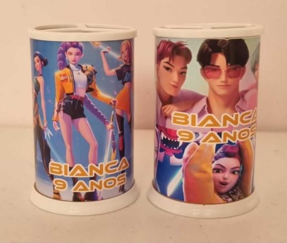 Porta-lápis Guerreiras do Kpop