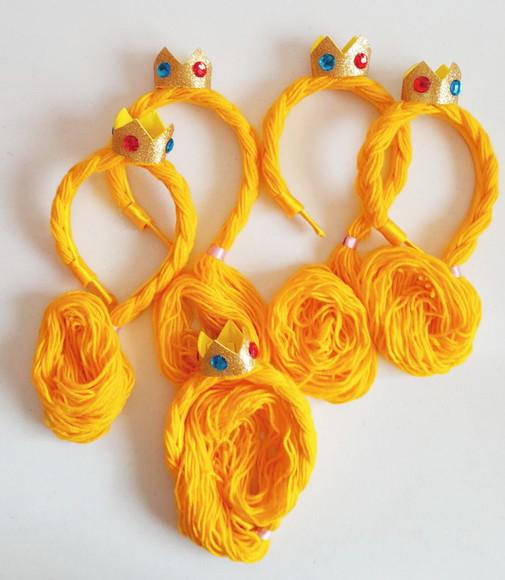 Tiara da Princesa Peach Super Mario Bros