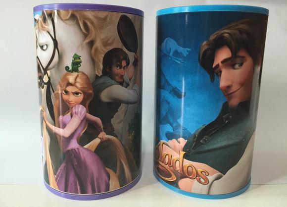 Cofrinho Personalizado Rapunzel (Enrolados)