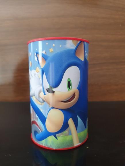 Cofrinho Personalizado Sonic