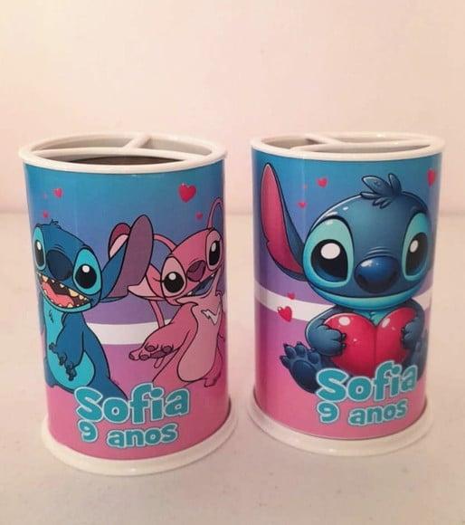 Porta-lápis Stitch