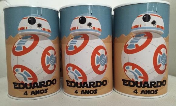 Cofrinho Personalizado Star Wars - Bb8