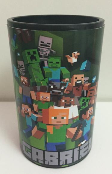 Cofrinho Personalizado Minecraft