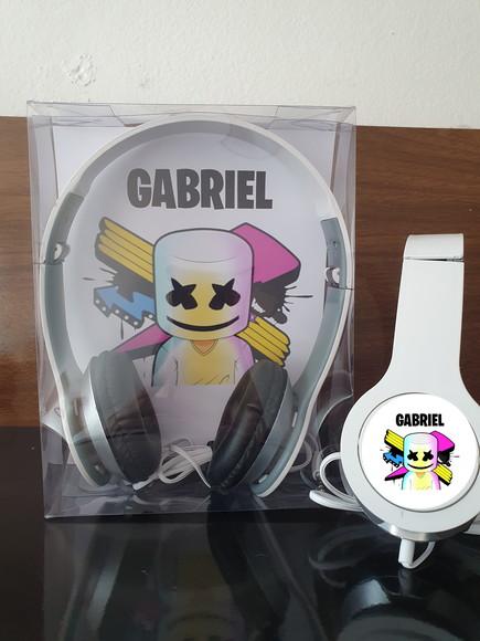 Fone Personalizado Dj Marshmello