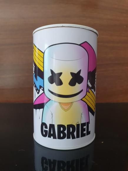 Cofrinho Personalizado DJ Marshmallow