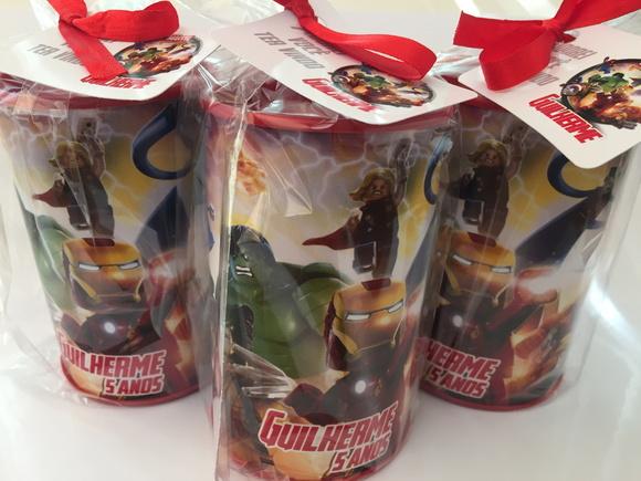 Cofrinho Personalizado Lego Vingadores