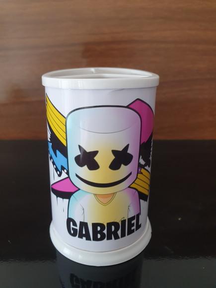 Porta-lápis Dj Marshmallow