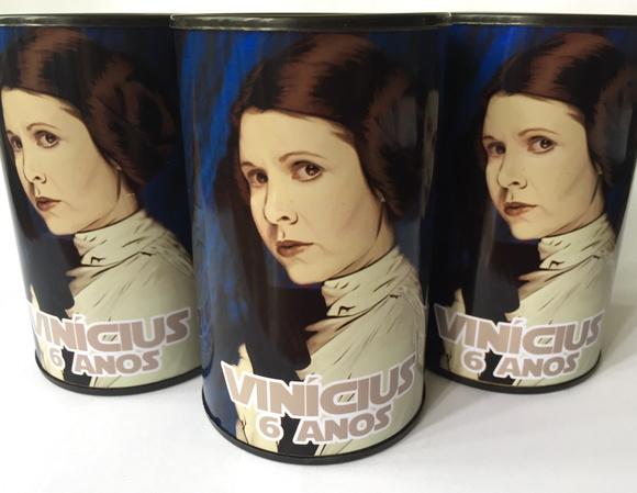 Cofrinho Personalizado Star Wars Princesa Leia