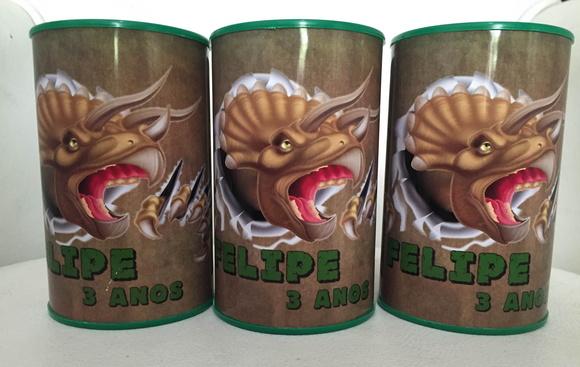 Cofrinho Personalizado Dinossauro