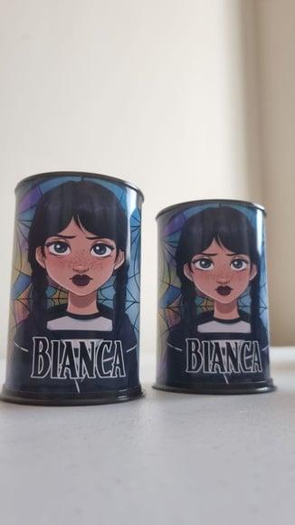 Porta-lápis Wandinha