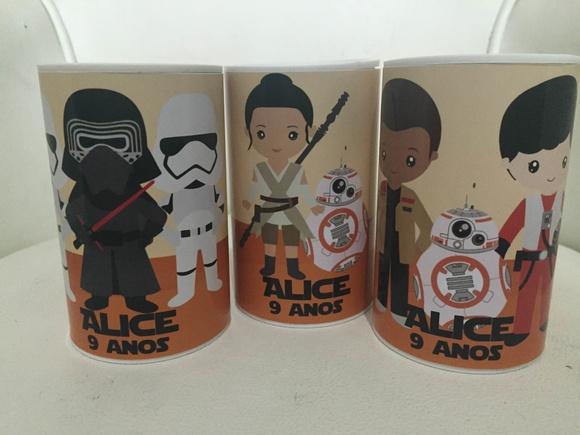 Cofrinho Personalizado Star Wars Despertar da Força