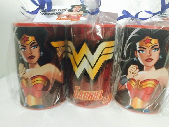 Cofrinho Personalizado Mulher Maravilha
