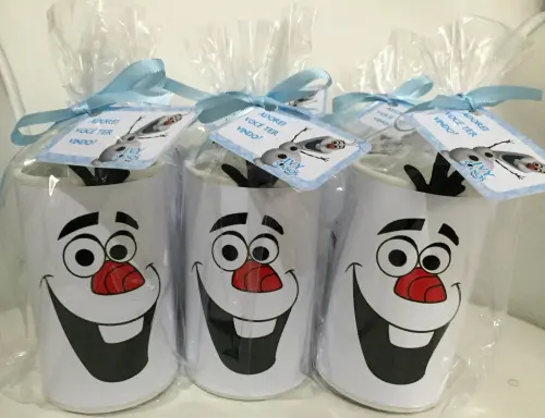 Cofrinho Olaf Frozen