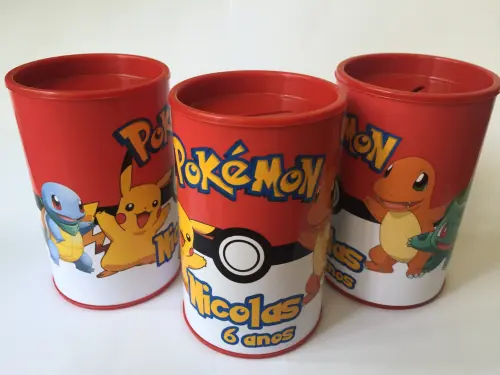 Cofrinho Personalizado Pokemon
